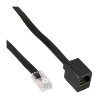 InLine® ISDN-Verlängerung, RJ45 (8P8C) Stecker / Buchse, 5m