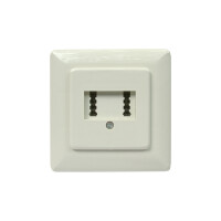 InLine® TAE German Connection Box TAE female to female flush mount