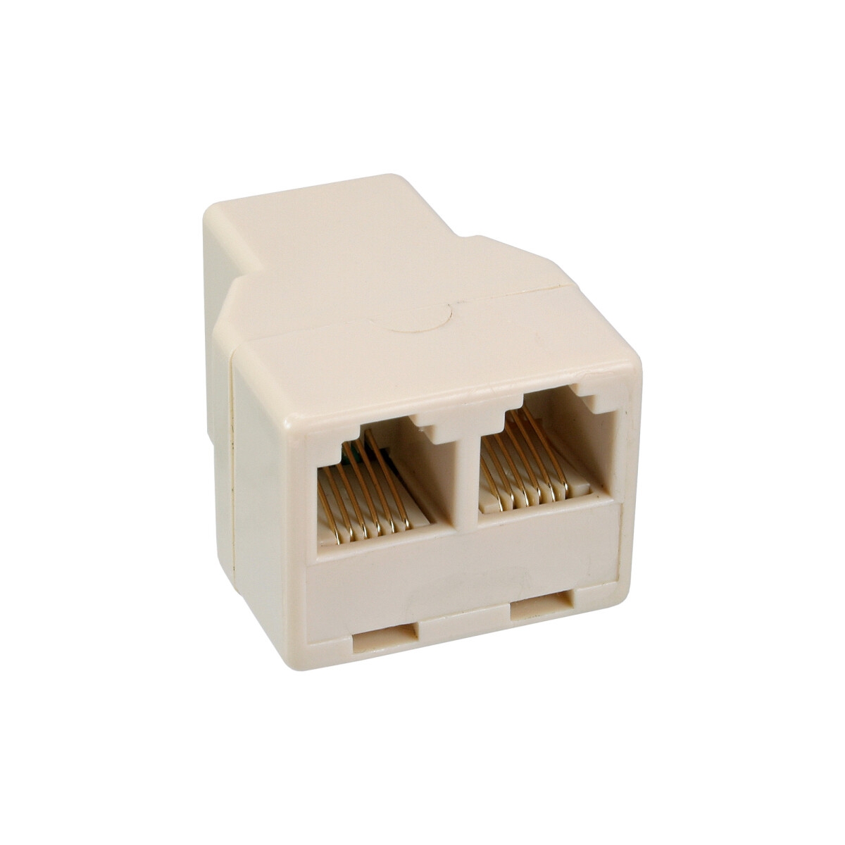 InLine® Modular Verteiler, 1x RJ12 Buchse auf 2x RJ12...