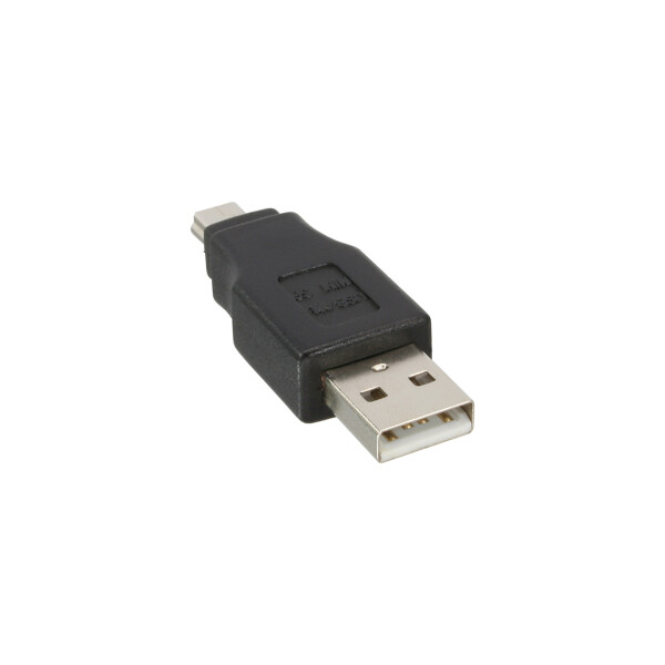 InLine® USB 2.0 Adapter, Stecker A auf Mini-5pol Stecker