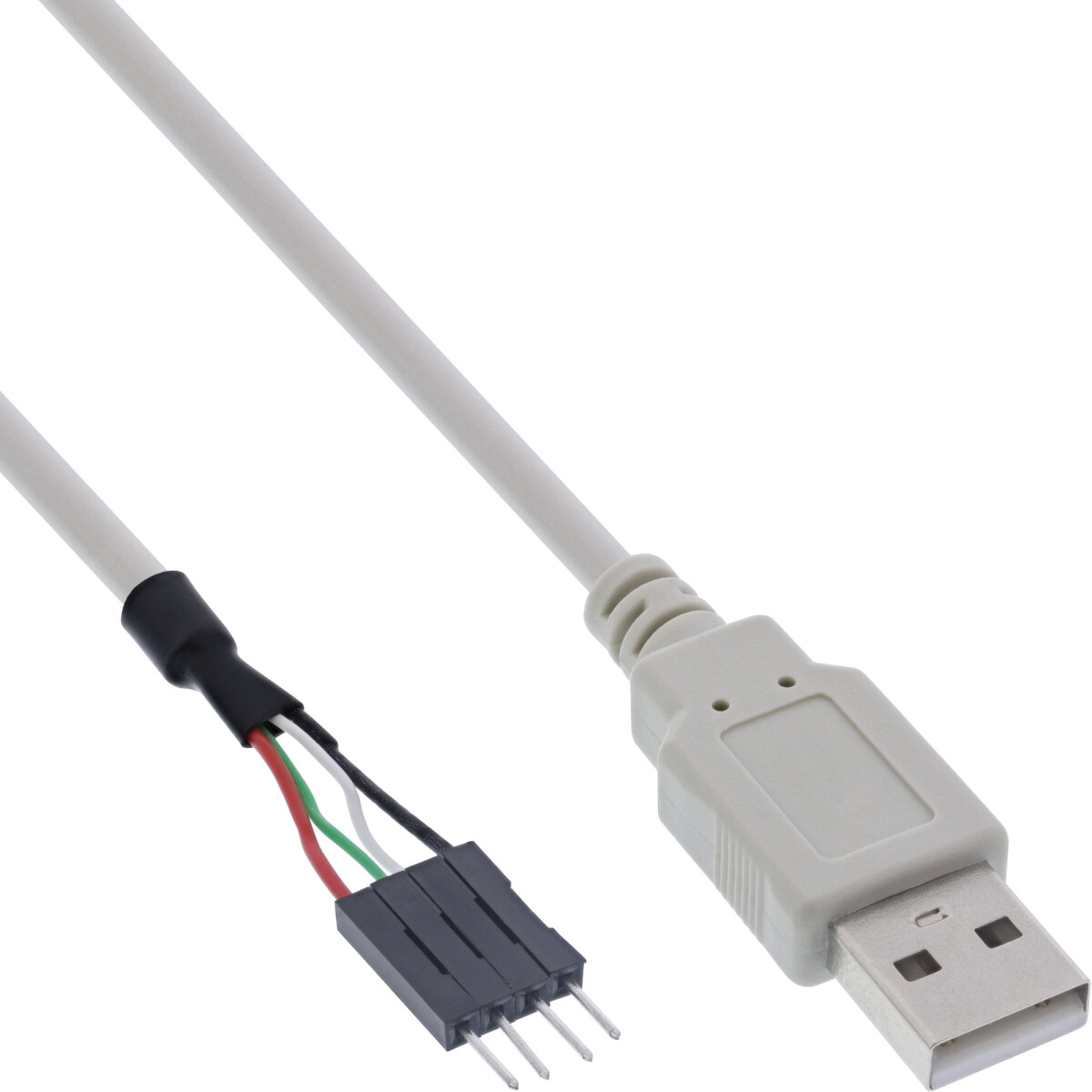 InLine® USB 2.0 Adapter Cable USB Type A male / Pin...