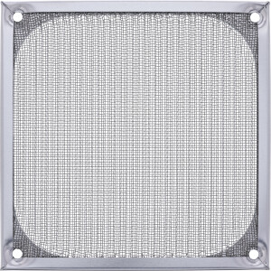 InLine® Lüftergitter, Aluminium Filter, 120x120mm