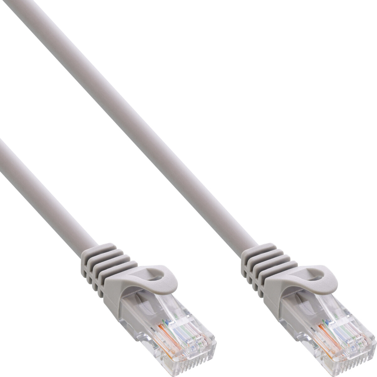 InLine® Patch Cable U/UTP Cat.5e grey 20m