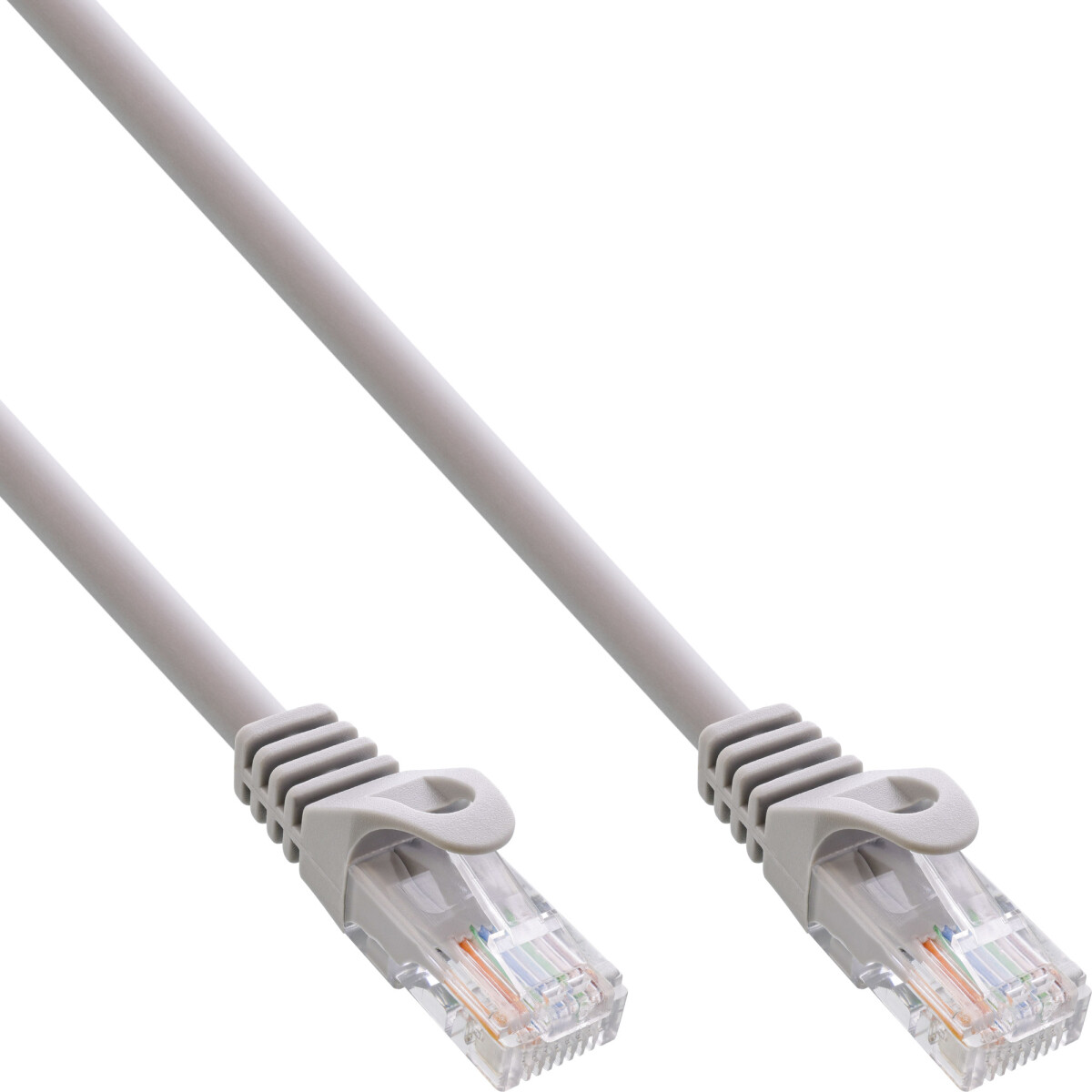 InLine® Patch Cable U/UTP Cat.5e grey 30m