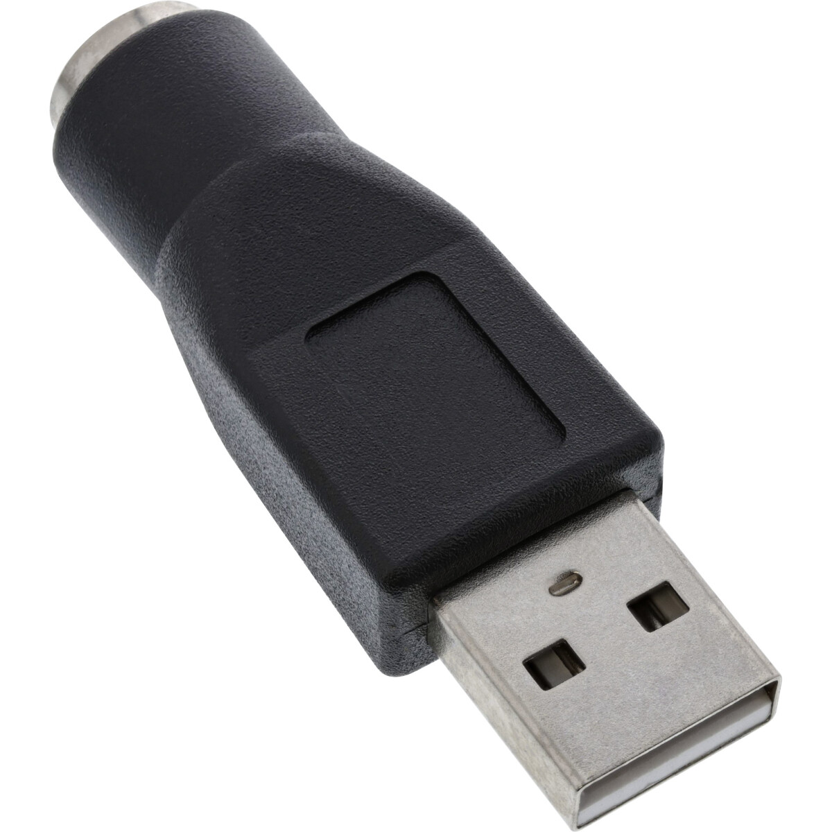 InLine® USB Adapter Type A male / MD6 female PS/2 female