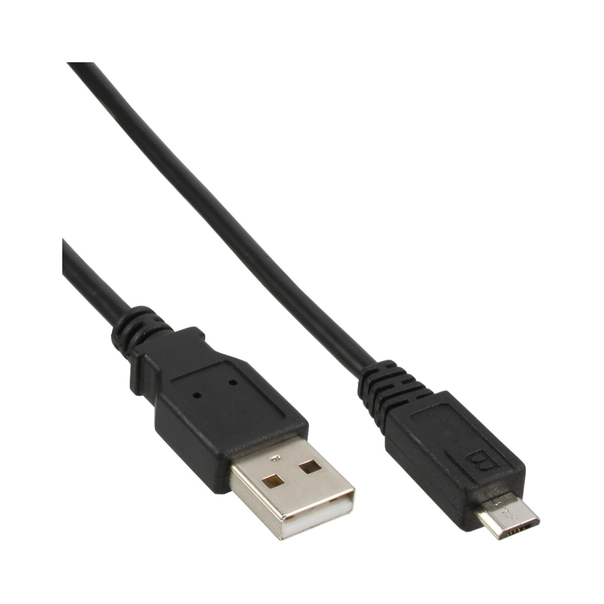 InLine® Micro-USB 2.0 Kabel, USB-A Stecker an Micro-B...