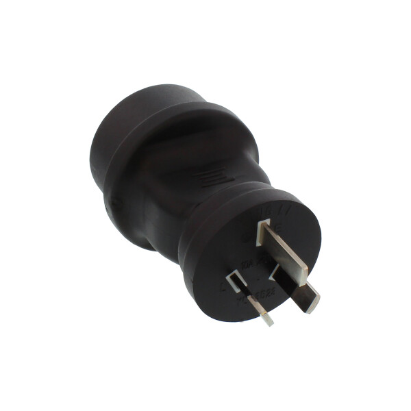 InLine® Travel Adapter Type I to F Australia + Argentina + NZ to German