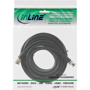 InLine® BNC Videokabel, RG59, 75Ohm, 25m