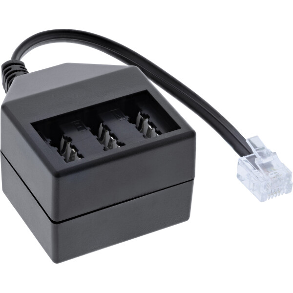 InLine® TAE Adapterkabel, RJ11 (6P4C) Stecker auf TAE NFN Buchse