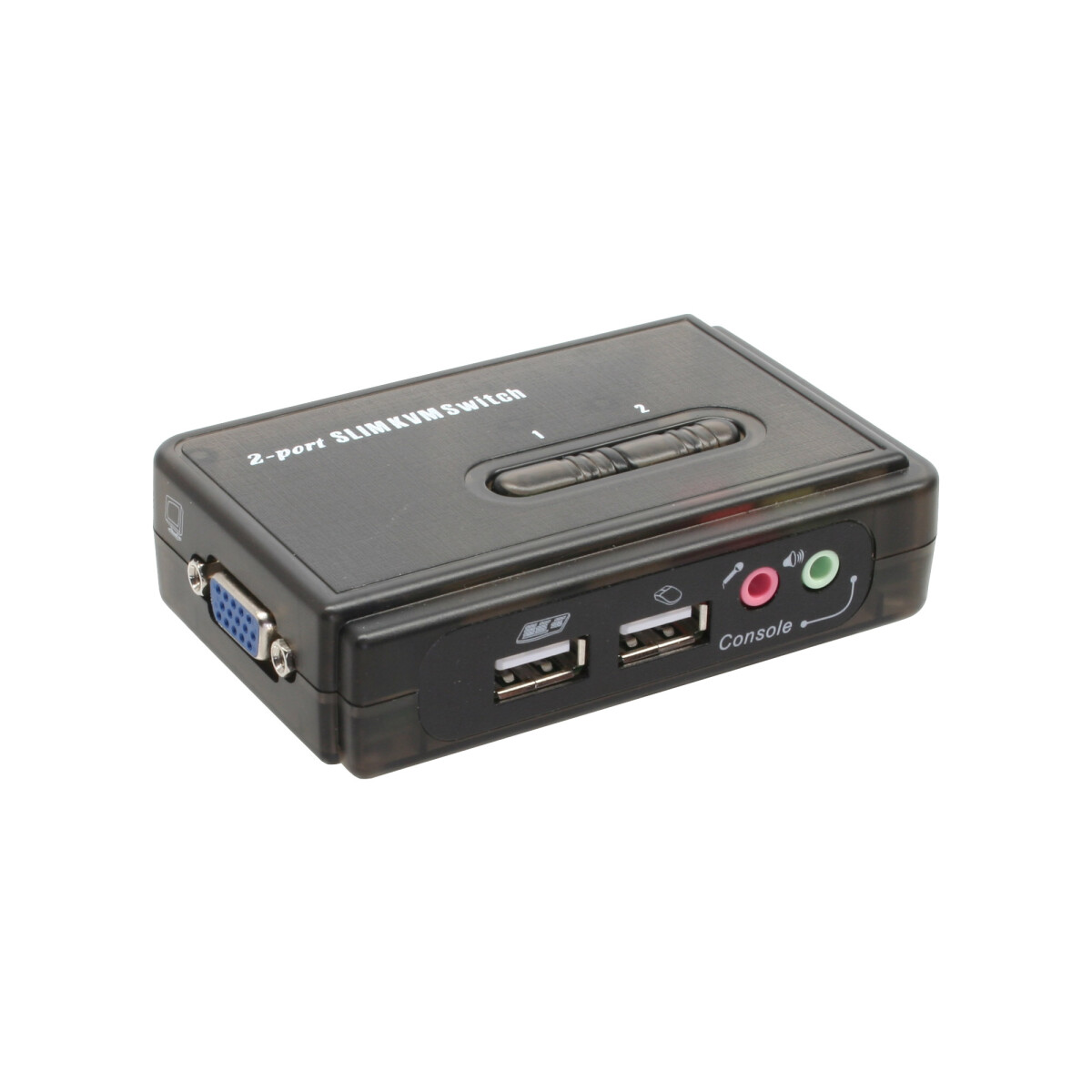 InLine® KVM Switch 2 Port USB with Audio