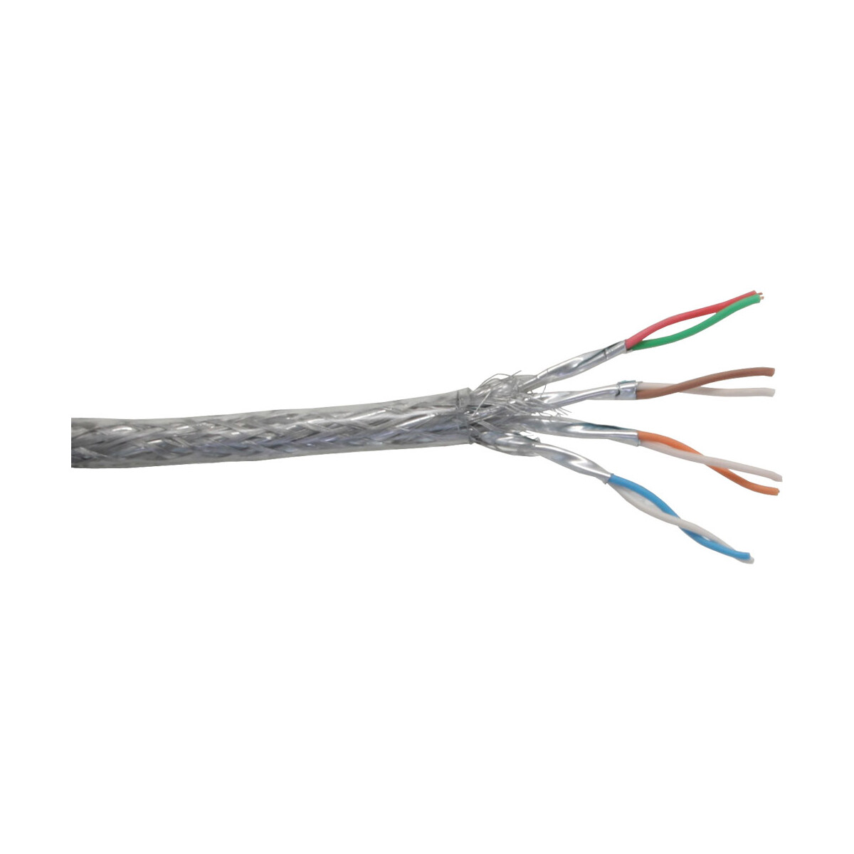 InLine® Patchkabel Cat.6 S/FTP (PiMf), transparent,...