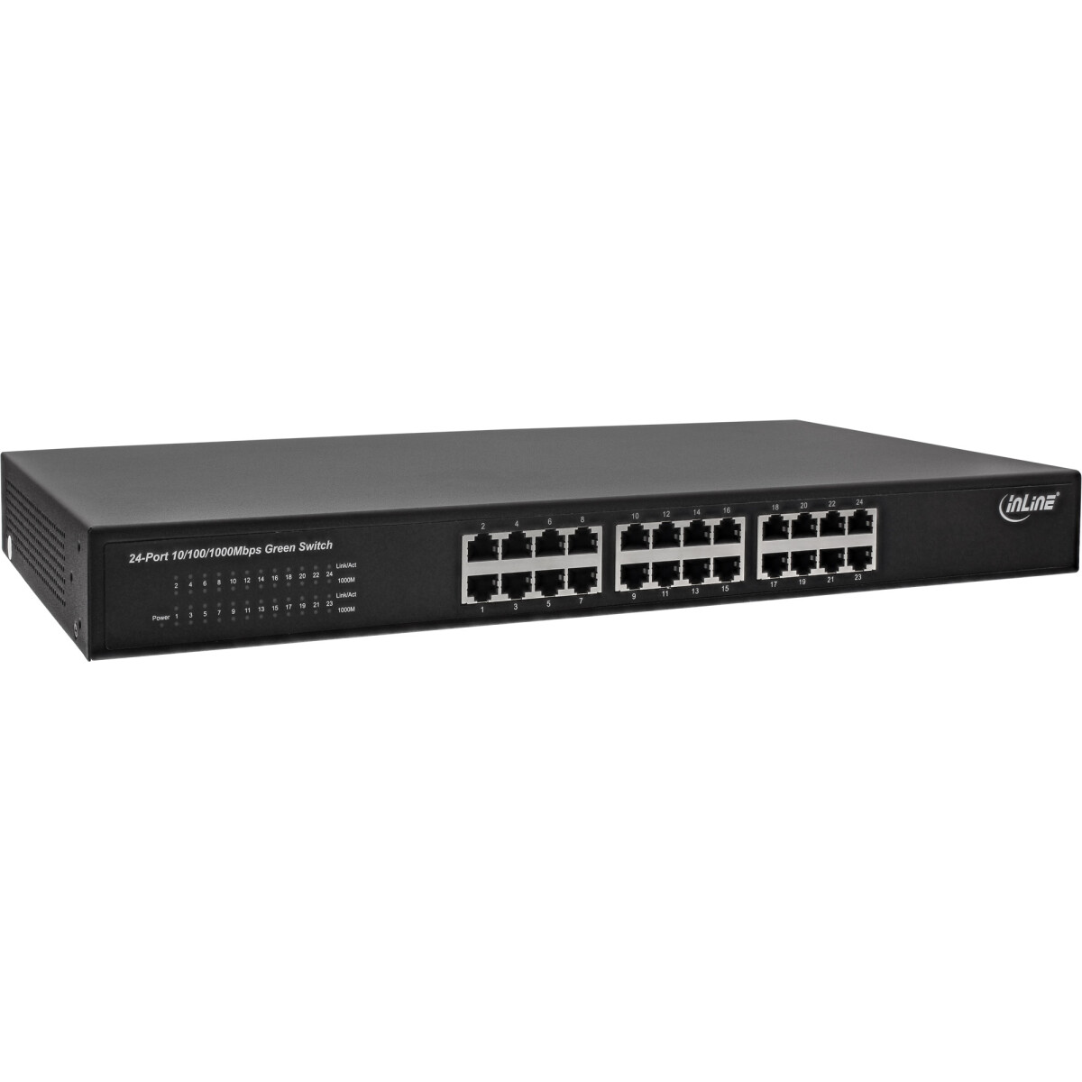 InLine® Gigabit Netzwerk Switch 24-Port, 1GBit/s,...