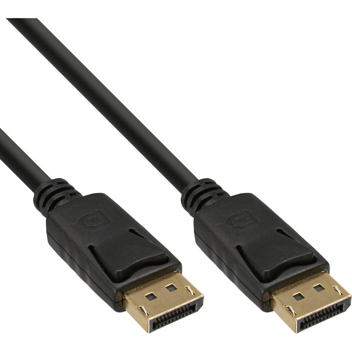 InLine® DisplayPort Cable black gold plated 10m