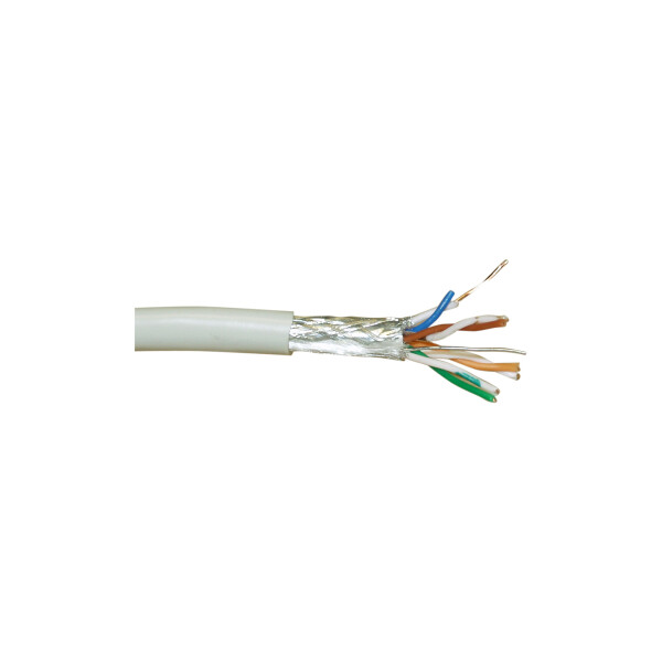 InLine® Verlegekabel, SF/UTP, Cat.5e, AWG24 CU, PVC, 100m