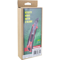 InLine® Precision Cutter Knife with 3x 18mm replacement blades