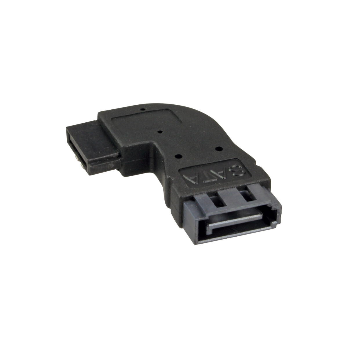 InLine® SATA Adapter male / female right angled