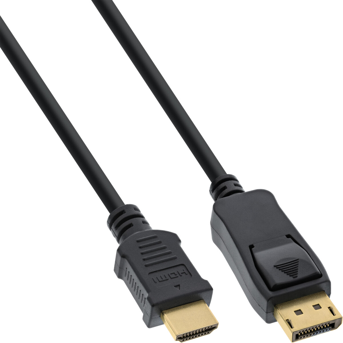 InLine® DisplayPort zu HDMI Konverter Kabel, schwarz, 2m