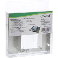 InLine® HDD Einbaurahmen, 3x 6,35cm (2,5") zu 13,34cm (5,25")