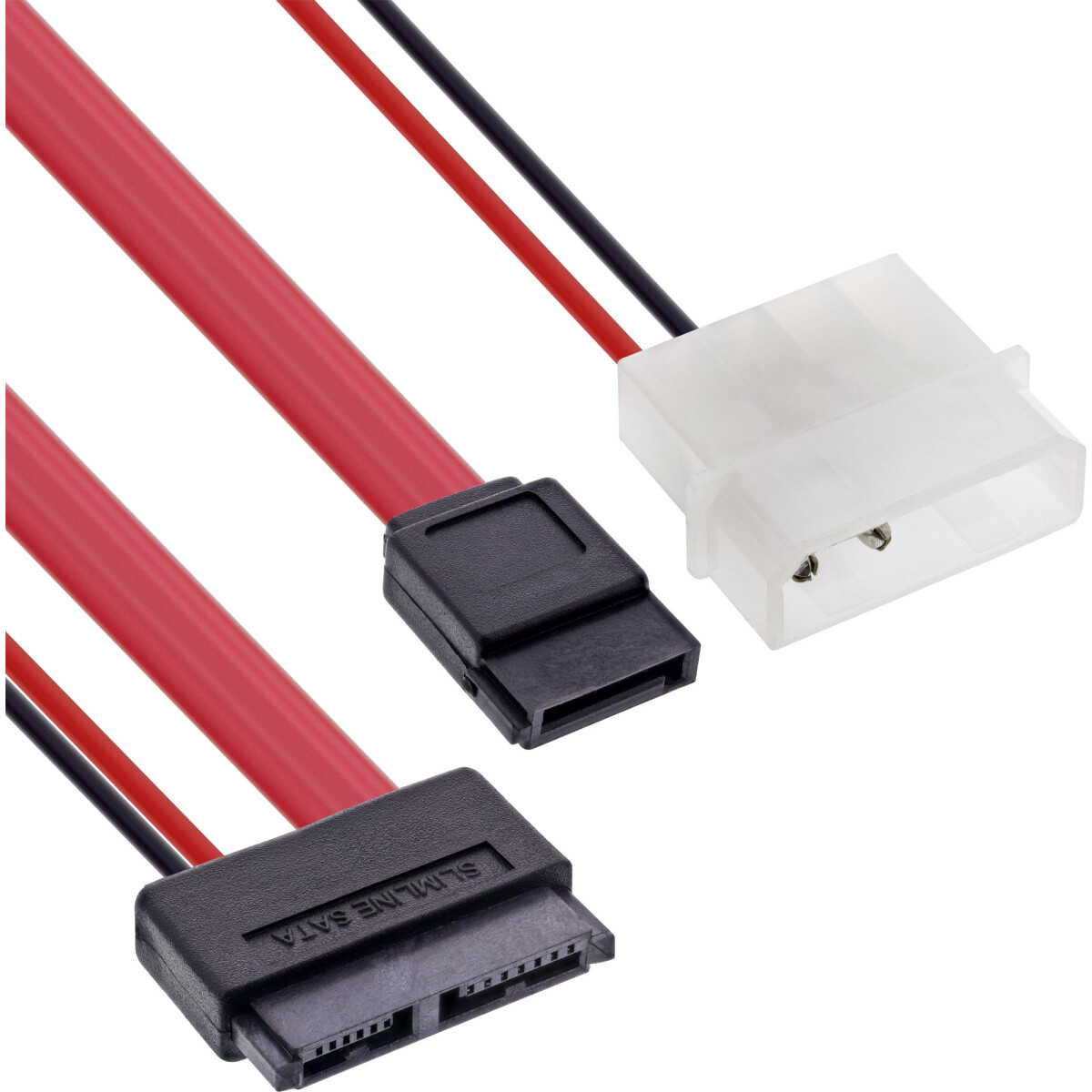 InLine® Slimline SATA Kabel, Slimline SATA ST 13pol....