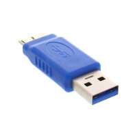 InLine® USB 3.0 Adapter Type A male to Micro B male