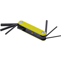 InLine® Folding Allen wrench Hex Key Set 6 pcs.