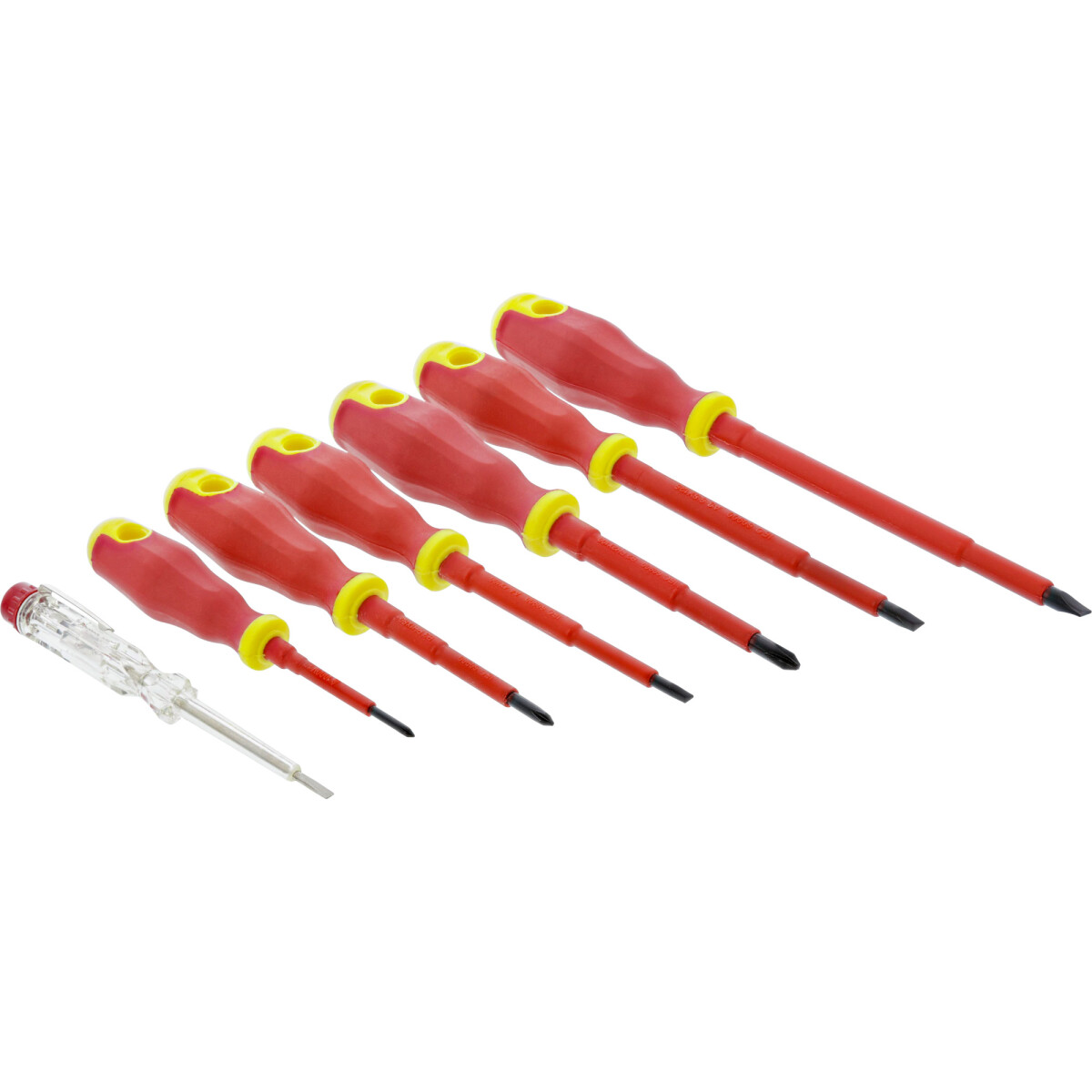 InLine® Screwdriver Set 7 pcs incl. voltage tester