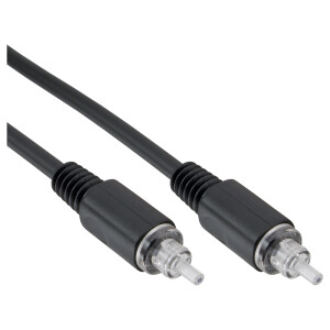 InLine® OPTO Audiokabel, Toslink Stecker / Stecker, mit Indikator, 2m