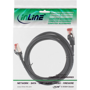 InLine® Crossover PC to PC Direct Connect Cable S/FTP Cat.6 black 1.5m