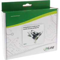 InLine® Interface Card 2x Serial 9 Pin PCIe (PCI-Express)