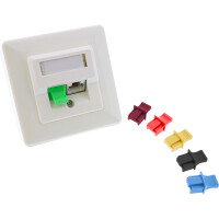 InLine® Staubschutz, für RJ45 Buchse schwarz 10er Blister