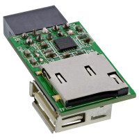 InLine® Card Reader, USB 2.0, intern, für MicroSD Karten