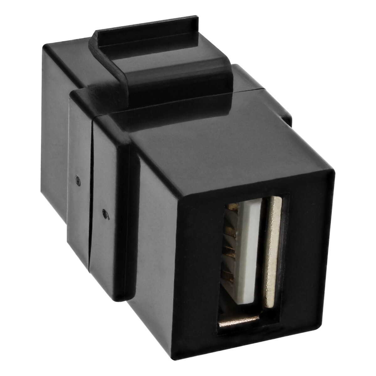 InLine® USB 2.0 Keystone Snap-In insert, USB A...