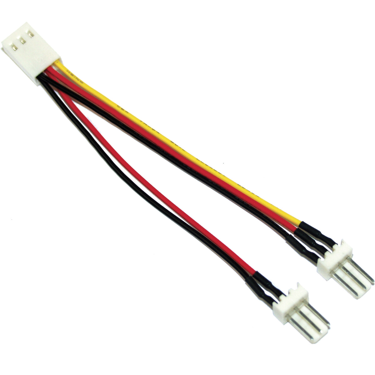 InLine® Fan Adapter Y-Cable 3pin Molex female / 2x...