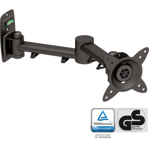 InLine® Wall Bracket for TFT up to 68cm 27" max. 15kg two-piece arm