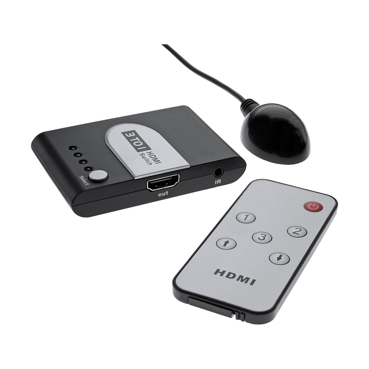 InLine® HDMI Auto Switch 3 IN 1 OUT 3D ready