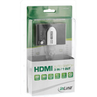 InLine® HDMI Auto Switch 3 IN 1 OUT 3D ready