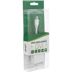 InLine® Mini DisplayPort male to DVI-D 24+1 Adapter female white