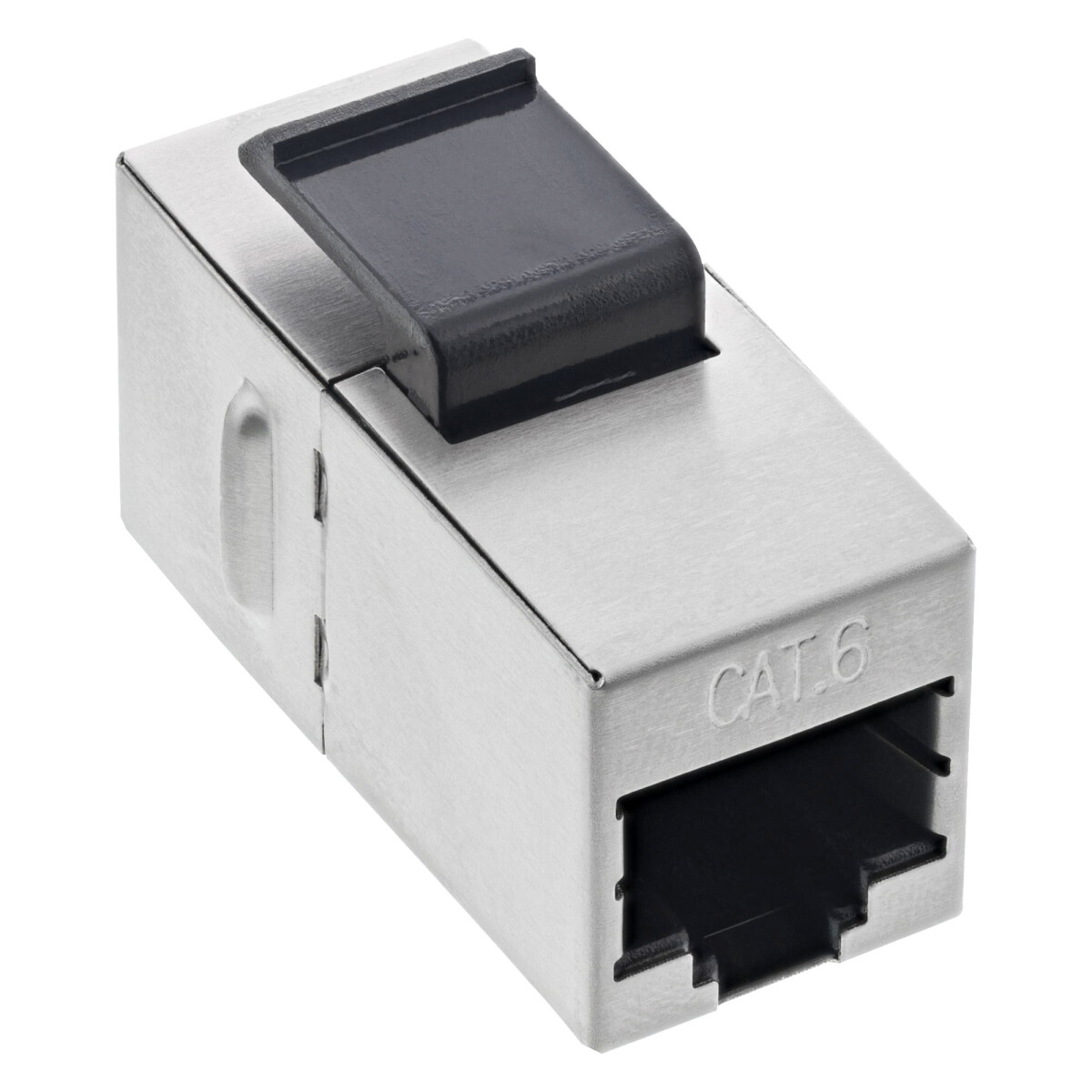 InLine® RJ45 Module female to female SNAP-In Cat.6 STP