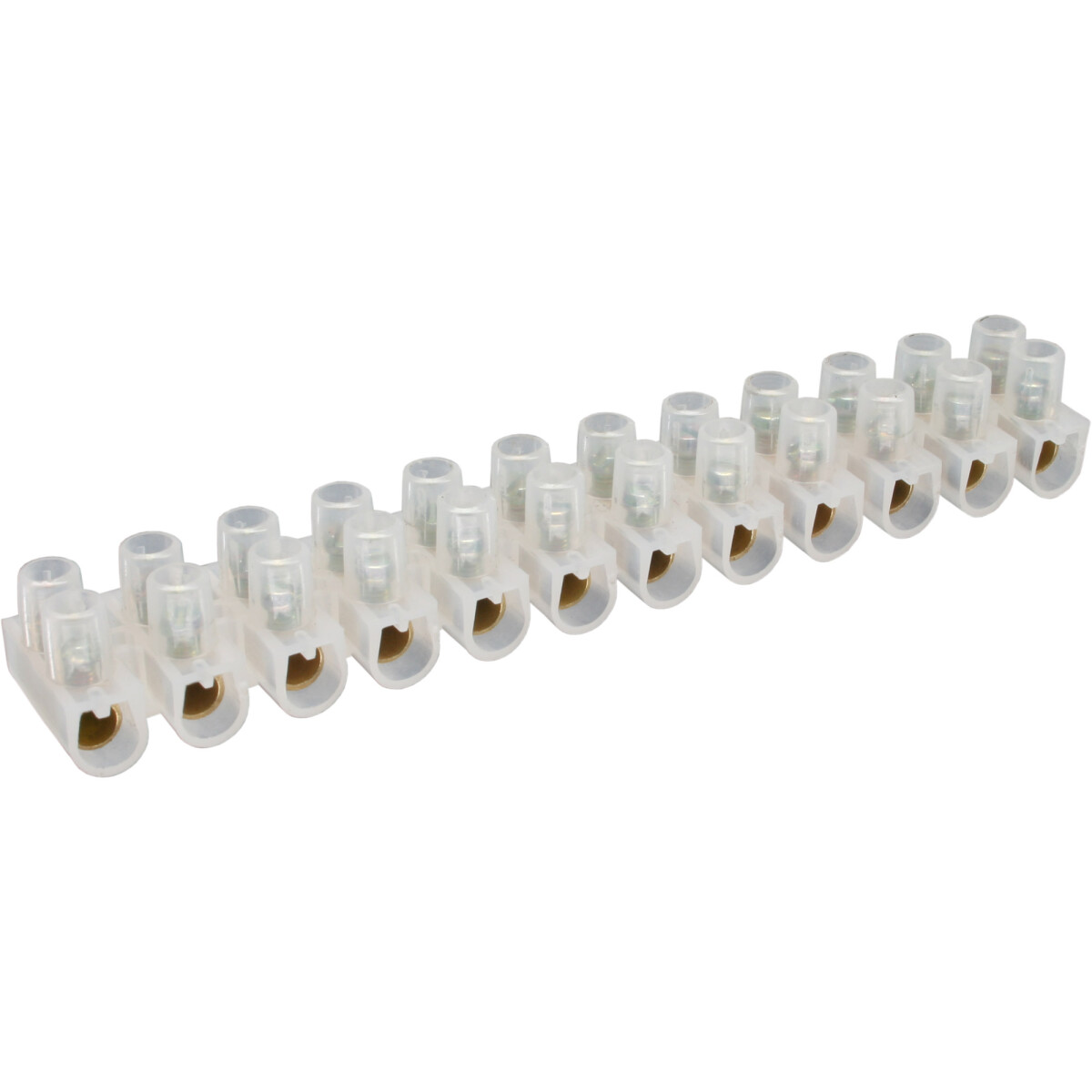 InLine® Terminal Strip 16mm² 12 Port transparent...