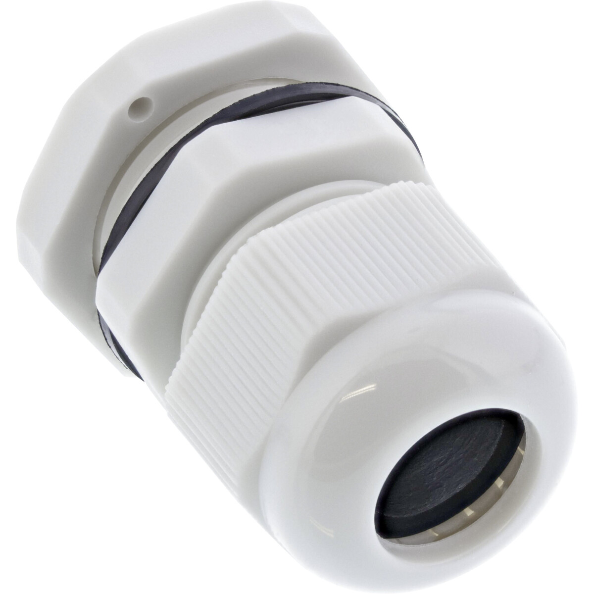 InLine® Cable Gland Nylon IP68 3.5 - 6mm grey 10 pcs