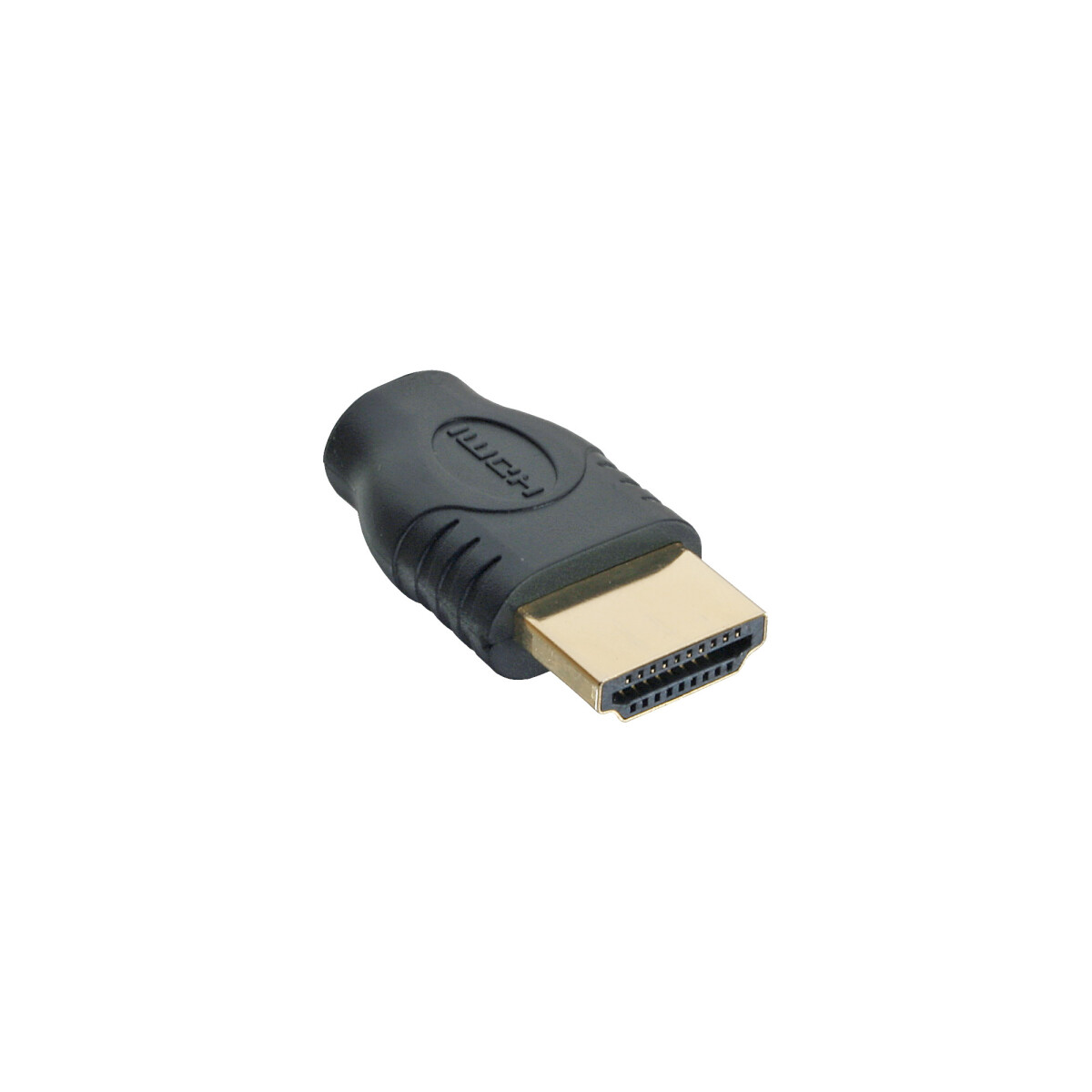 InLine® HDMI Adapter HDMI A male / HDMI D female gold...