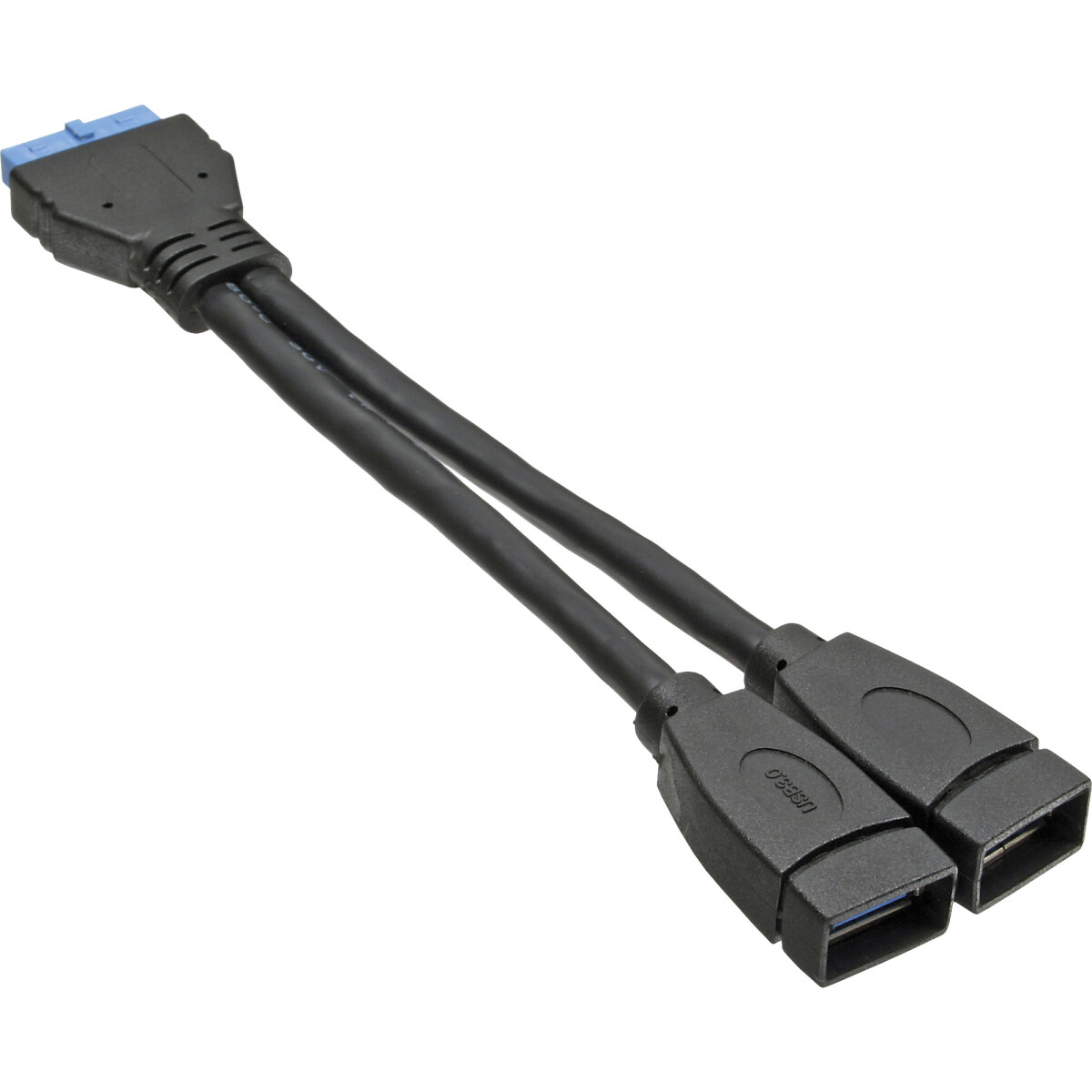 InLine® USB 3.0 Adapter Cable internal 2x USB Type A...