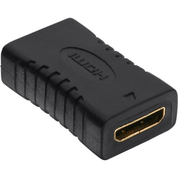 InLine® HDMI Adapter, Mini HDMI C Buchse / Buchse, vergoldete Kontakte