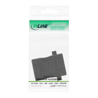 InLine® HDMI Adapter zum Einbau, HDMI A Buchse/Buchse, vergoldete Kontakte, 4K2K