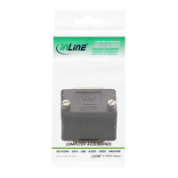 InLine® DVI-I Adapter, 90° gewinkelt, digital+analog 24+5 Stecker / Buchse