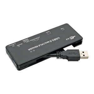 InLine® Card Reader, USB 3.0, all in 1, schwarz