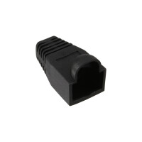 InLine® 10 pcs. Pack RJ45 Anti Kink Sleeve black