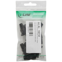 InLine® 10 pcs. Pack RJ45 Anti Kink Sleeve black