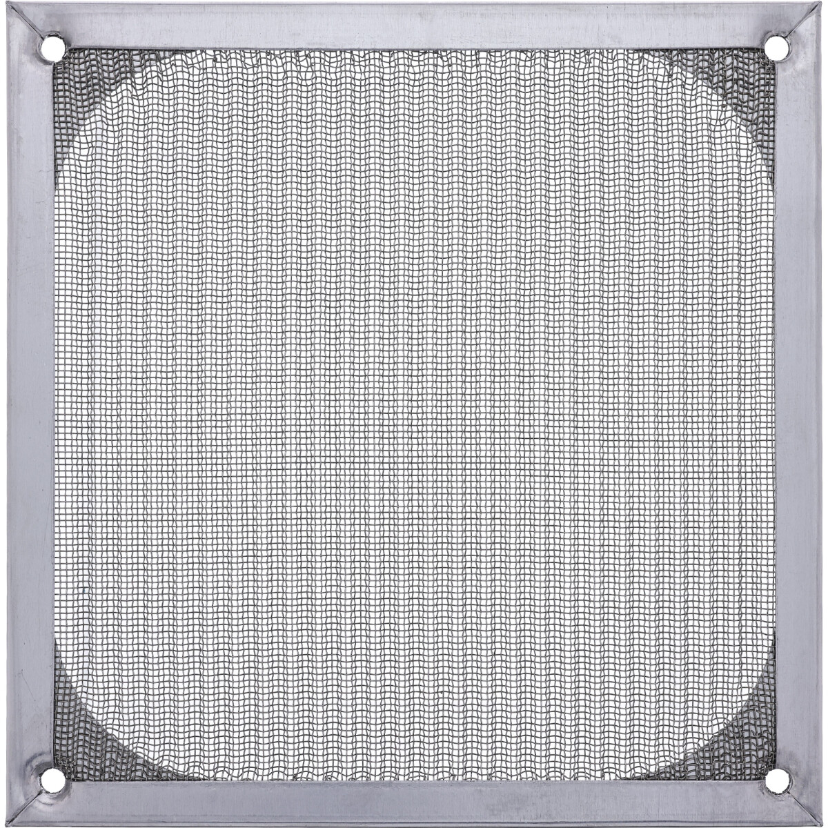 InLine® Fan grid aluminium filter, 140x140mm