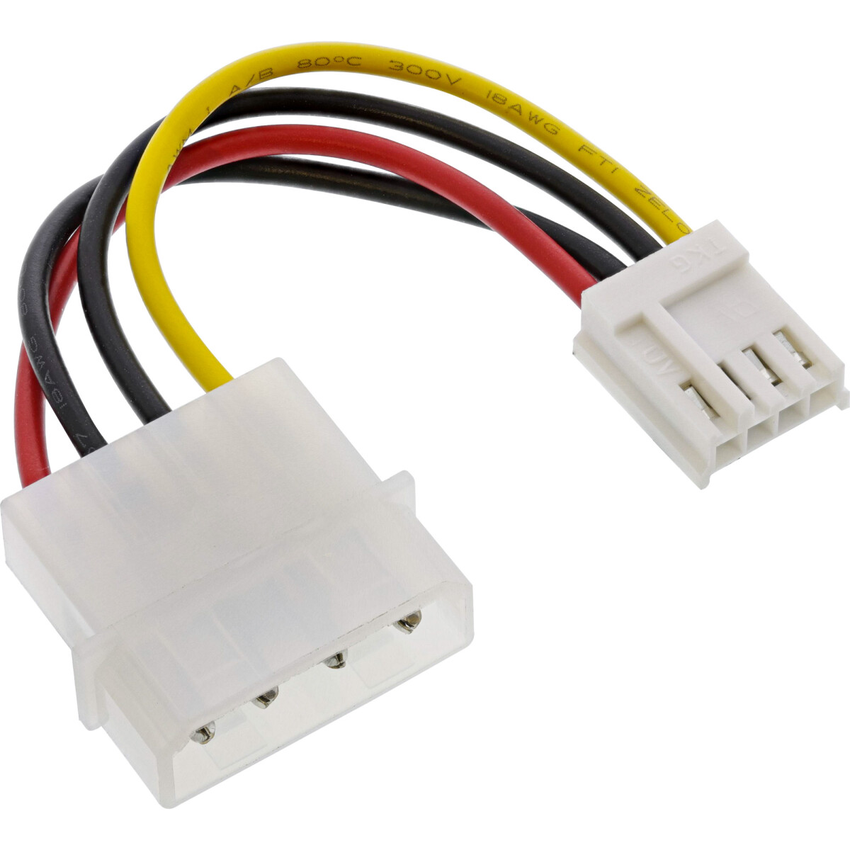 InLine® Power Adapter internal 5.25" 4pin Molex...